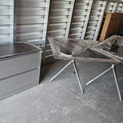 Modern Design OFFICE DESK Right Hand Return  2 File Cabinets 