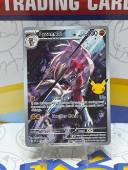 Lycanroc Illustration Rare Card 138/128, 30th Celebration