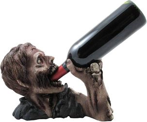 Zombie wine bottle holder. Wine not included 😀