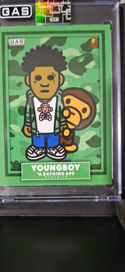 Nba youngboy/bape collaboration limted edition!!