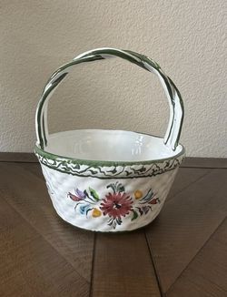 Ceramic Basket Portuguese 
