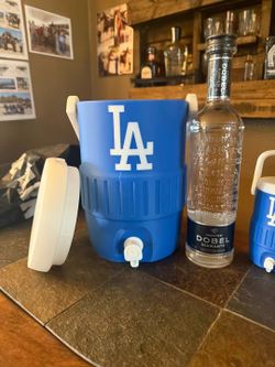 Dodgers koozie