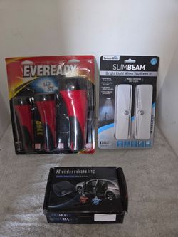 Flashlight Set / LED Slim Beam Light / HD Wireless Car Infrared Light Set New $5 each items (Price is Firm)