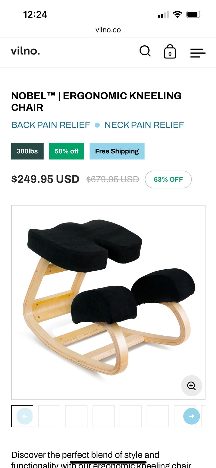 Chair - Ergonomic VILNO