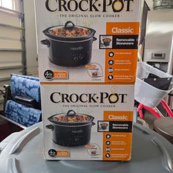 2 Crockpots Used Once