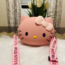 Cute Pink, Hello Kitty Crossbody Bag