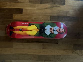 Primitive skateboard Elf Big Buddy Christmas deck