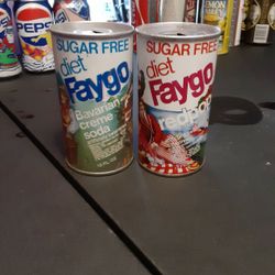 Suger Free Diet Faygo Empty Pop Cans Make Offer