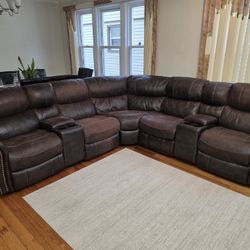 Recliner Sofa Set For Sale.