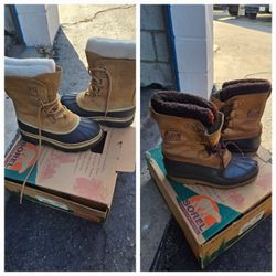 men's9"   and women's 7" snow boots  $70   