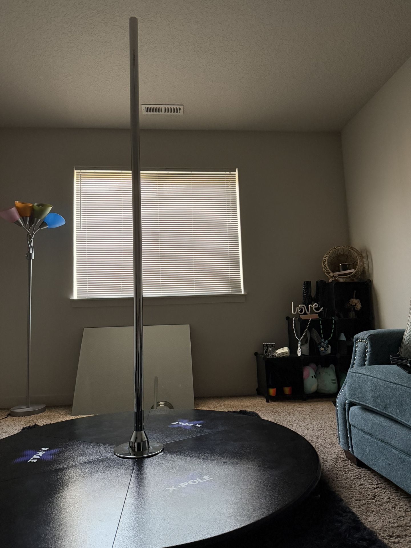 X-Pole Stage Static And Spinning Exercise Pole