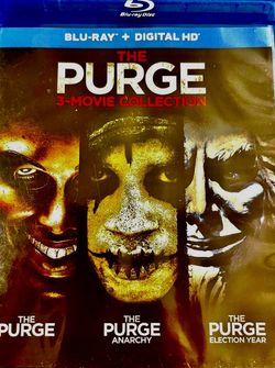 THE PURGE TRILOGY BLU-RAY