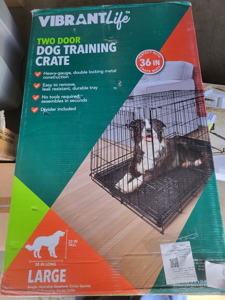 Vibrant life hotsell dog crate