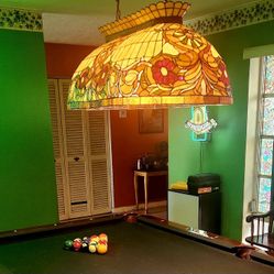 Pool Lamp Beautiful Retro Style With Mother Pearl Details 