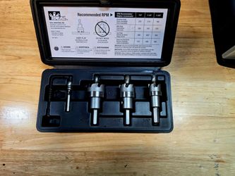 IDEAL TKO 36-311 Carbide Hole Cutter Kit – Like New – $100