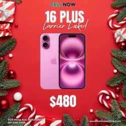 16 Plus Carrier Locked $480