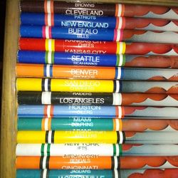 Vintage NFL Pencils