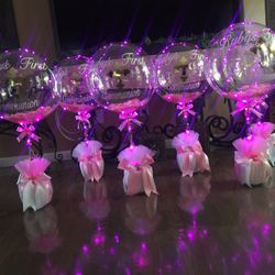 First Communion Centerpieces