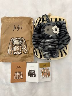 CJ Hendry Animal Print Juju Cookie + pouch, stickers, booklet full set