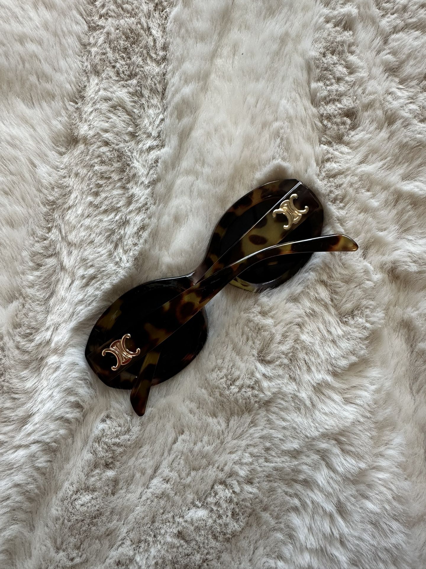 Sunglasses For Women Oval (leopard Print) 