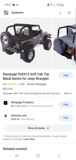 Half Top For Yj