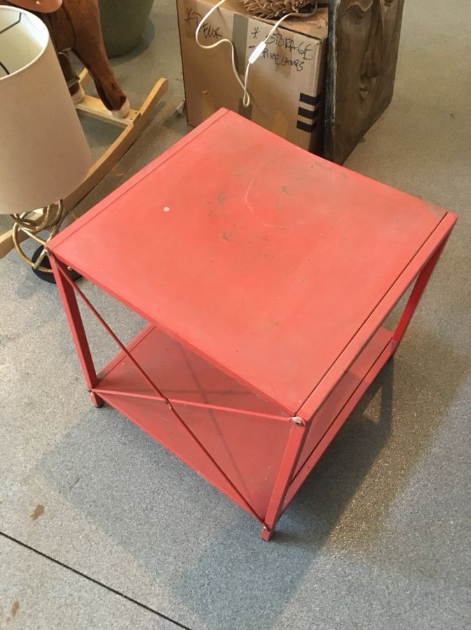 Red shelf