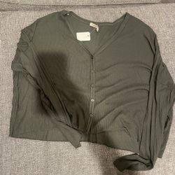 Olive Cardigan