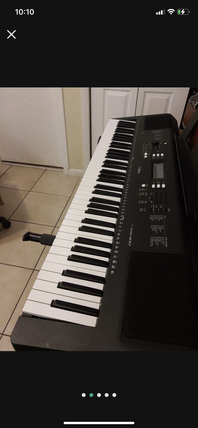 Yamaha Key Board, Only Used A Few Times! Original Price Was $356