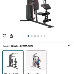 Marcy Multifunction Steel Home Gym 150lb Weight Stack Machine