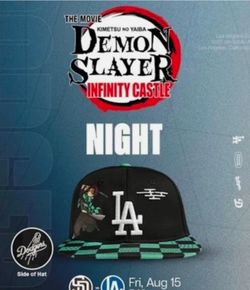 Dodgers Demon Slayer hat