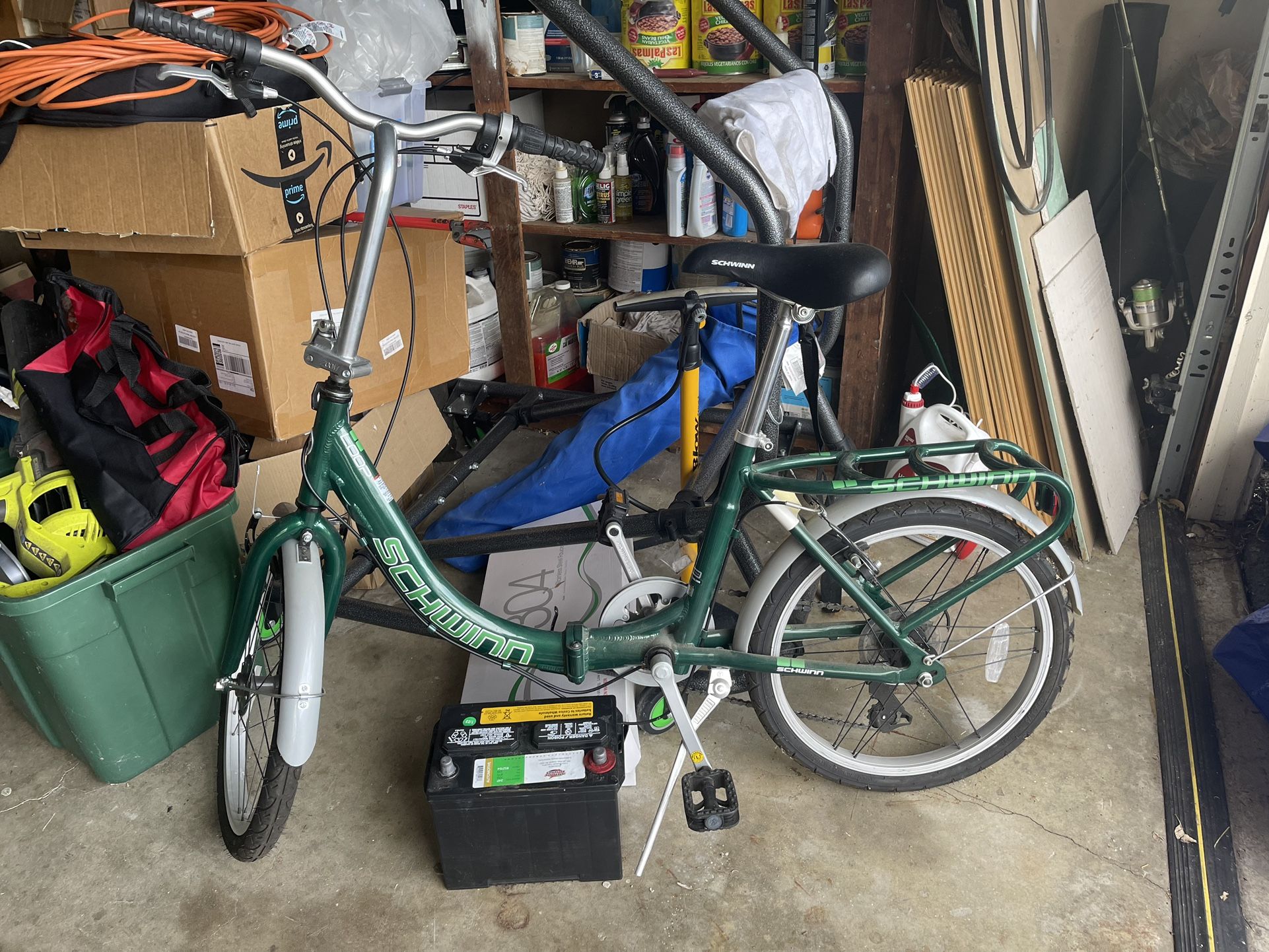 20” Schwinn loop folding bike