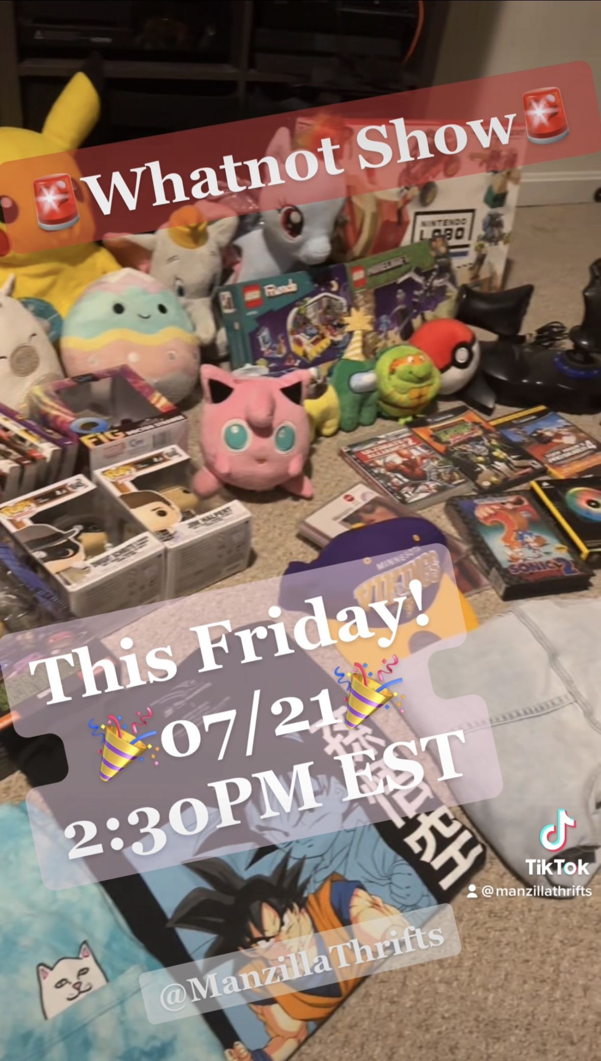 🚨🚨🚨WHATNOT LIVE AUCTION, ITEMS STARTING AT $1🚨🚨🚨 07/21 2:30PM EST