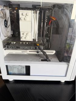 Custom Built Gaming PC White Case
