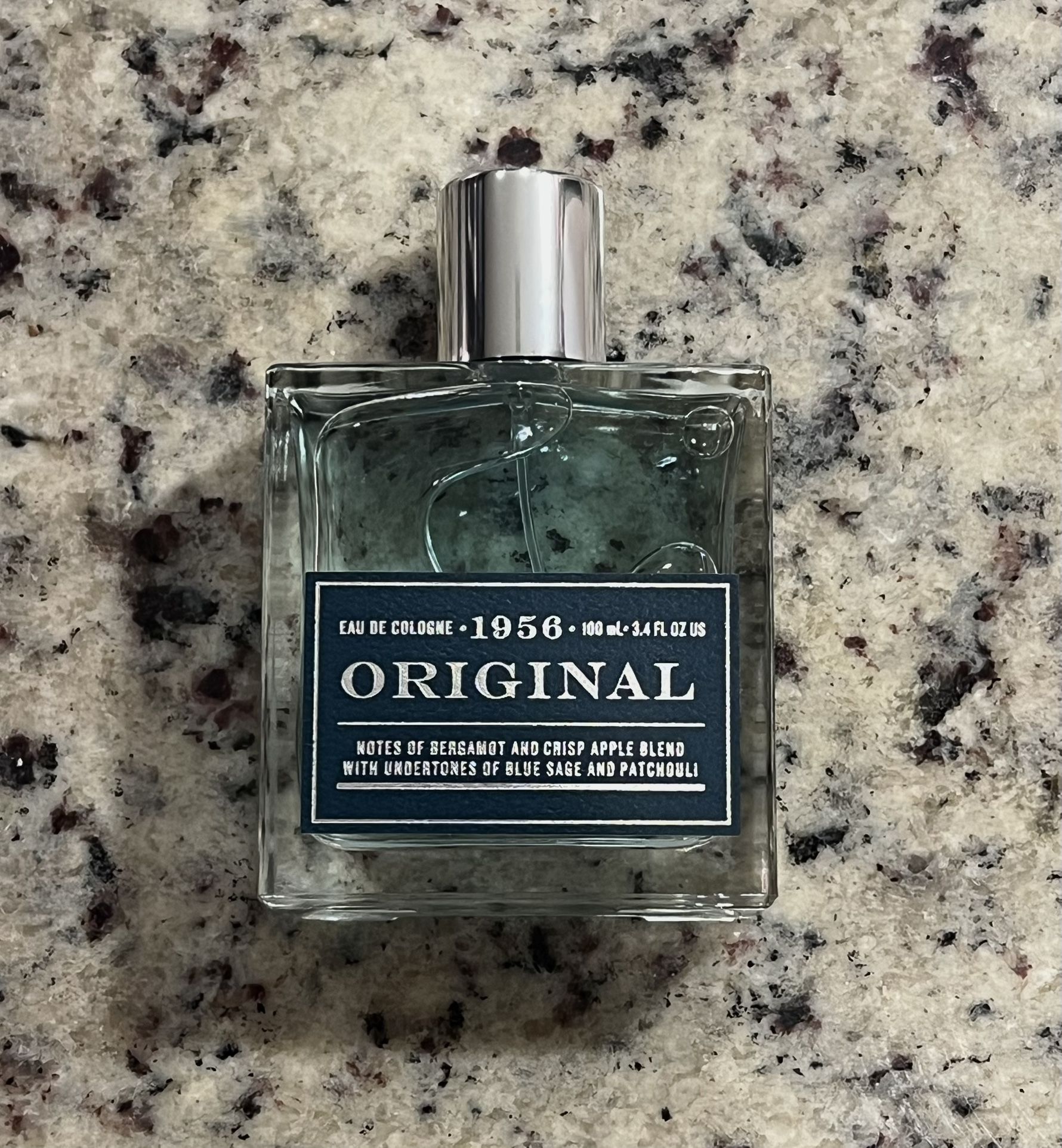 Original 1956 Eau de Cologne – 3.4 oz / 100 ml – Crisp Apple & Sage Scent