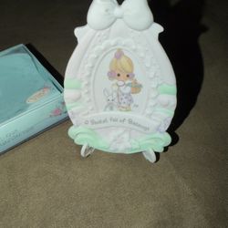 1998 Precious Moments Easter Basket Full Of Blessings
