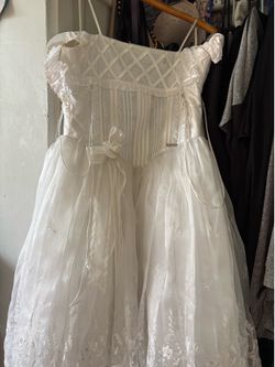 Girls communion dress