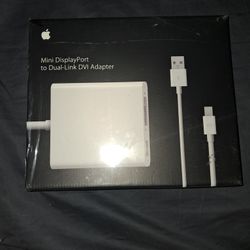 Apple Mini DisplayPort To Dual-link Dvi Adapter 