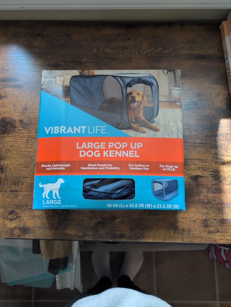 Large Pop-up Dog Kennel