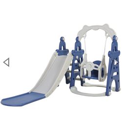 Nyeekoy Toddler Extra-Long Slide and Swing Outdoor Play-set. Used for about a year. Located in southwest (near IKEA  -89148) Cash or Zelle only, No De