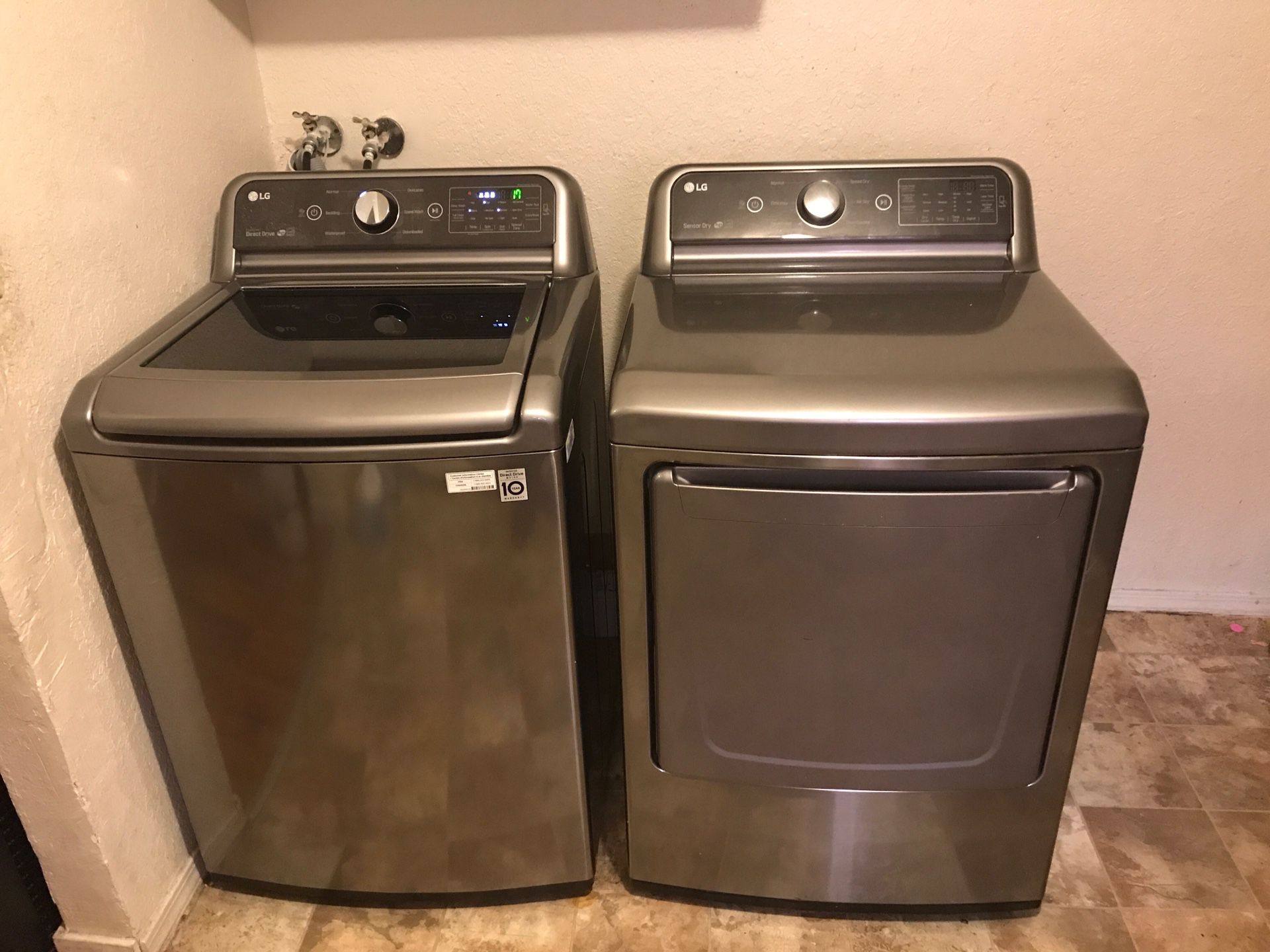 LG Washer and Gas Dryer