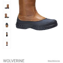 Wolverine Cap Boot Size 7 Y 10 1/5