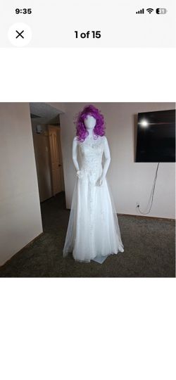 May queen wedding dress brand new size 6 8