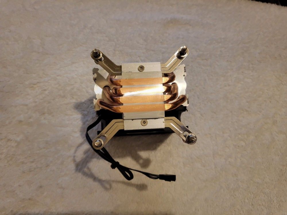 LED RGB Heatsink Cooling Fan for Intel LGA 2011 V2 V3