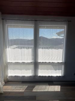 Curtain with Black Rod