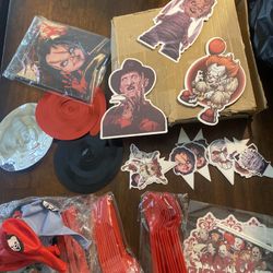Horror Theme Birthday Supplies 
