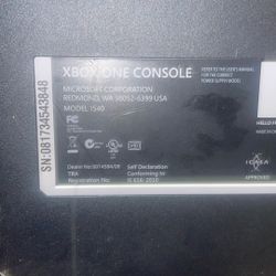 Xbox One 1st gen Read DESCRIPTION 