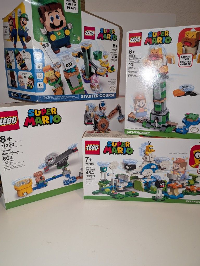 LEGO Super Mario/Luigi LOT (NEW)
