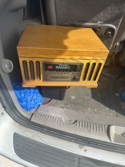 Like New Blue Tooth Record Player 