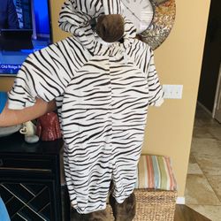 Zebra Costume For Infant 6-12 Month Old