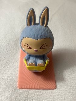 Pop Mart the Monsters Lazy Yoga Series "Labubu Stretch Out Phone/Bag Charm Strap